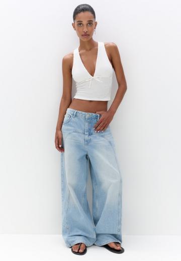 Блузка без рукавов