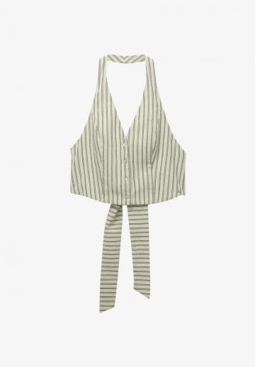 Блузка без рукавов