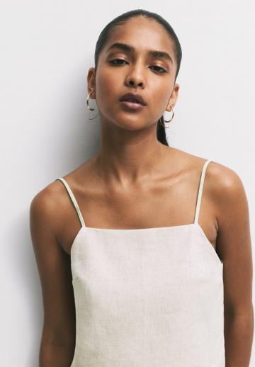 Топ на бретельках