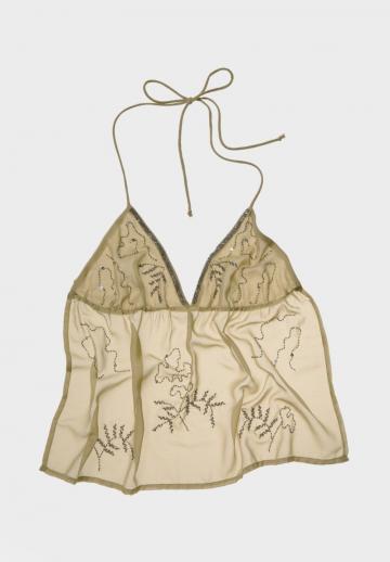 Топ на бретельках