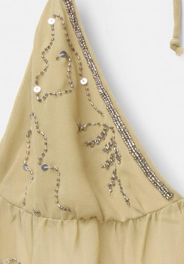 Топ на бретельках