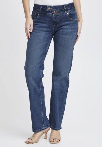Прямые джинсы