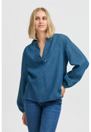 Джинсовая блузка