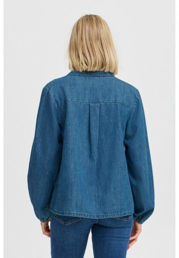 Джинсовая блузка