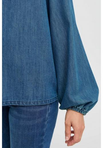 Джинсовая блузка