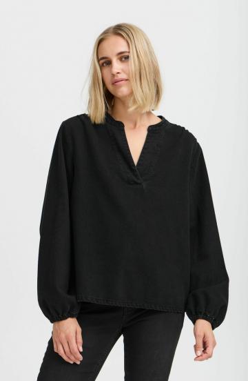 Джинсовая блузка