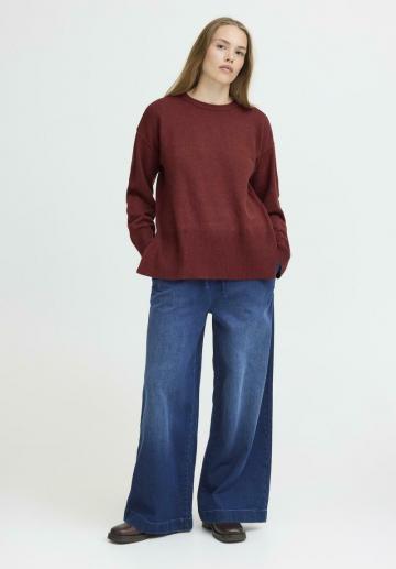 Длинный пуловер