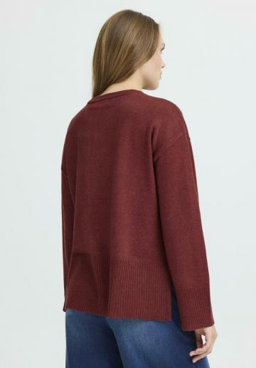 Длинный пуловер