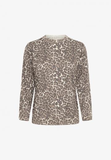 Пуловер с рукавом три четверти