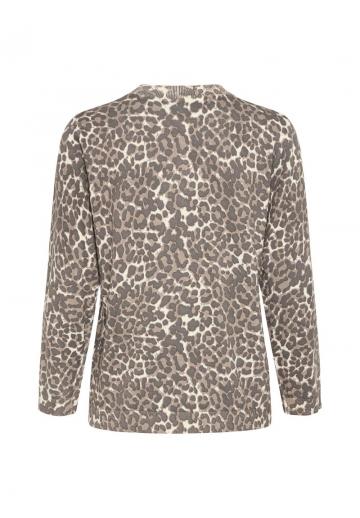 Пуловер с рукавом три четверти