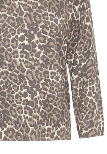 Пуловер с рукавом три четверти