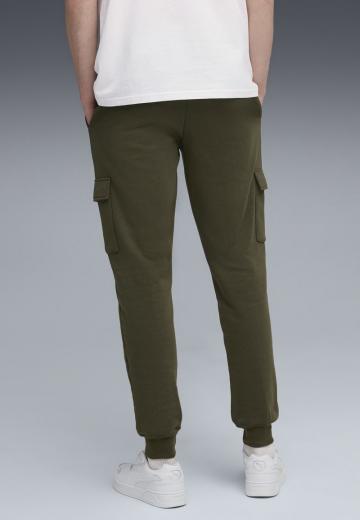 Брюки с накладными карманами