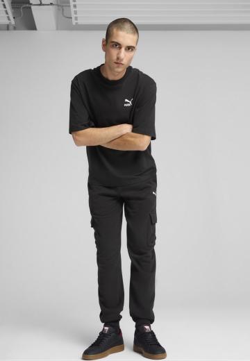 Брюки с накладными карманами