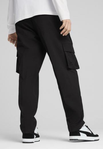 Брюки с накладными карманами