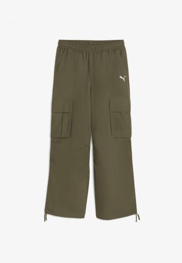 Брюки с накладными карманами