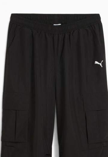 Брюки с накладными карманами