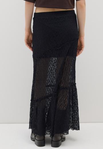 Юбка с воланами