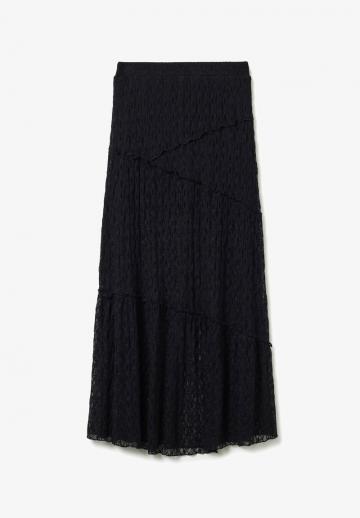 Юбка с воланами