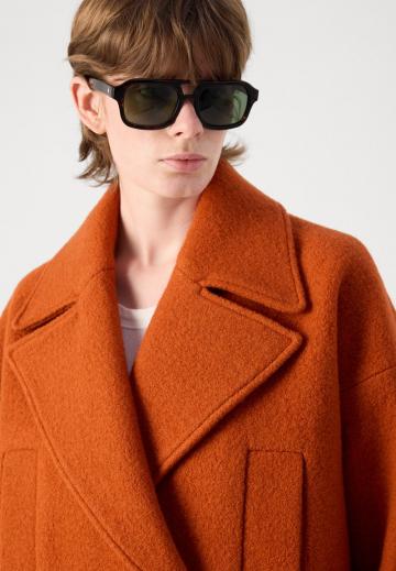 Шерстяное пальто