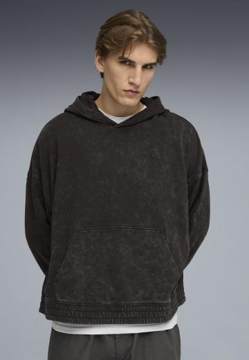 Пуловер с капюшоном