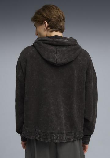 Пуловер с капюшоном