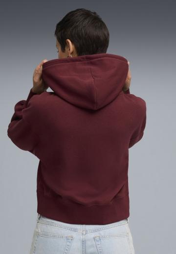 Пуловер с капюшоном