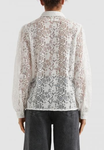 Кружевная блузка