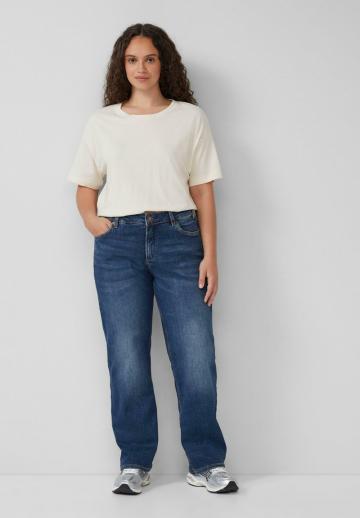 Прямые джинсы