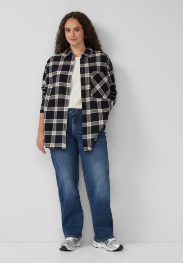 Прямые джинсы