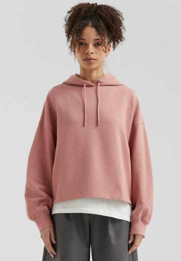 Пуловер с капюшоном