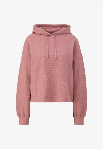 Пуловер с капюшоном