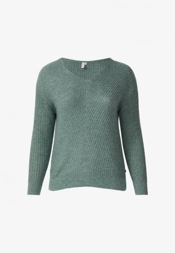 Длинный пуловер