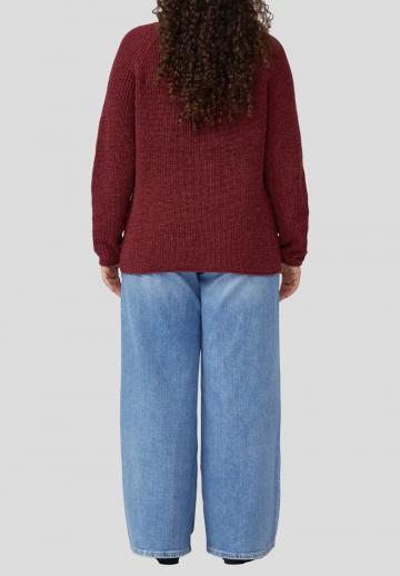 Длинный пуловер