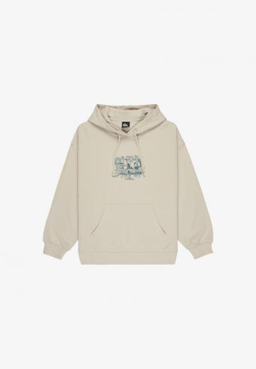 Пуловер с капюшоном