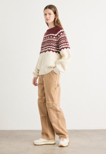 Длинный пуловер