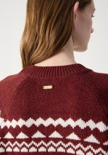 Длинный пуловер