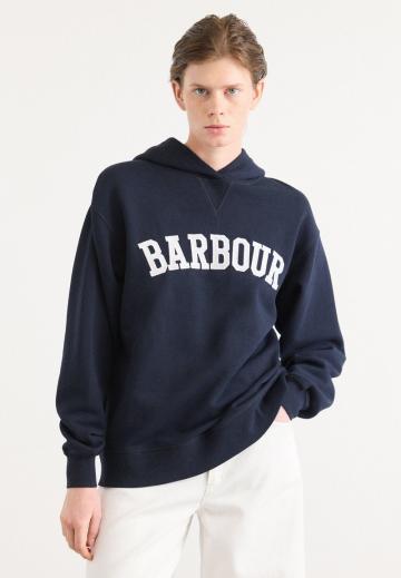 Пуловер с капюшоном