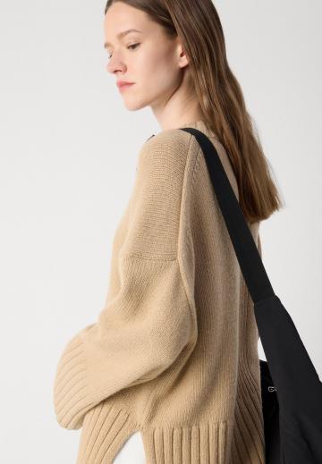 Длинный пуловер