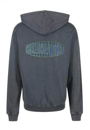 Пуловер с капюшоном