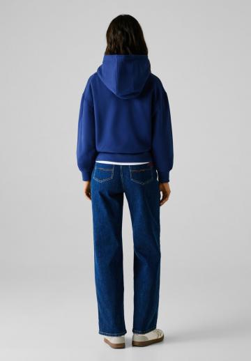 Пуловер с капюшоном