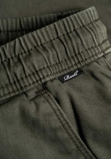 Брюки с накладными карманами