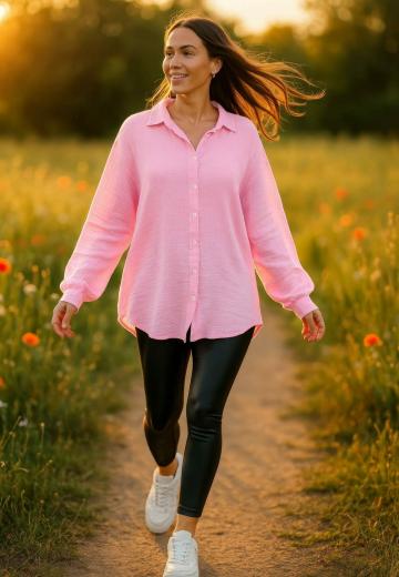 Длинная блузка