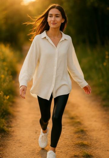 Длинная блузка