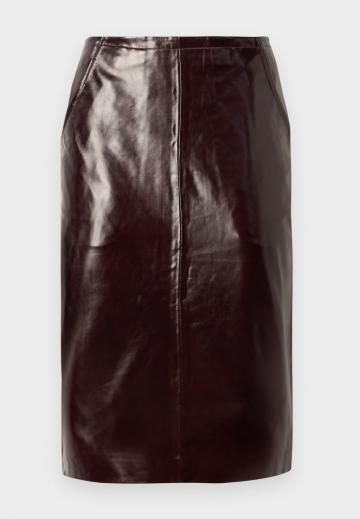 Кожаная юбка
