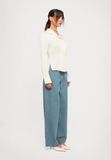 Атласная блузка