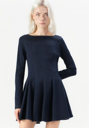 Джинсовое платье