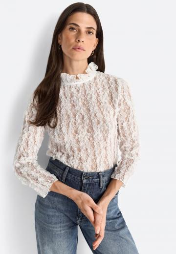 Кружевная блузка