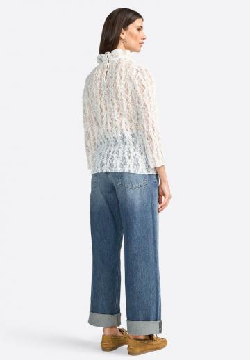 Кружевная блузка