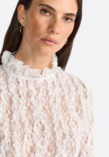 Кружевная блузка