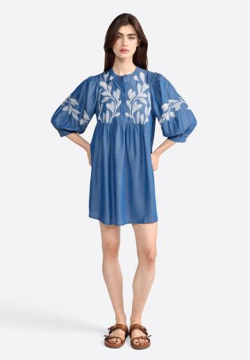 Джинсовое платье